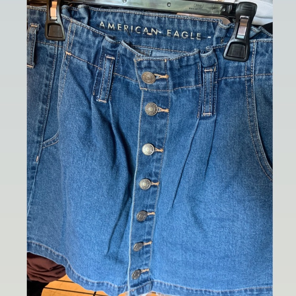 Womens American Eagle Jean Skirt